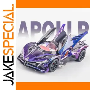 Vibrant Purple 1:32 Supercar Model