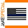 3x5 Blue Line Police Memorial Flag