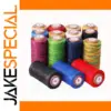 Colorful Waxed Leather Sewing Thread 50m