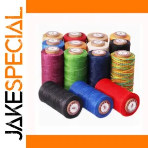 Colorful Waxed Leather Sewing Thread 50m
