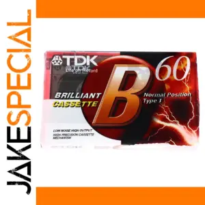 TDK 60-Minute Compact Cassette Tape