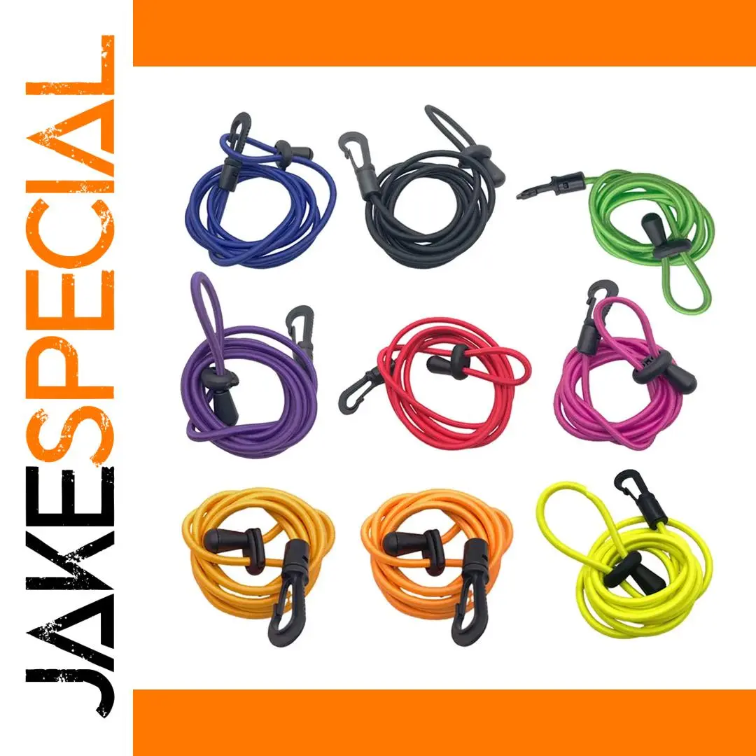 Vibrant 120cm Kayak Paddle Leash for Secure Watercraft 1 Vibrant 120cm Kayak Paddle Leash for Secure Watercraft