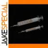 Clear Precision Glass Syringe for Technical Work