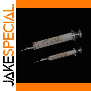 Clear Precision Glass Syringe for Technical Work