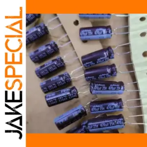 Nichicon PW 470uF 25V Electrolytic Capacitor