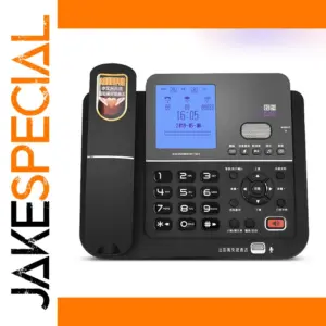 Corded Office Landline Phone with 16GB Storage