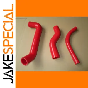 Bright Red Silicone Radiator Hose Kit for Autobianchi A112