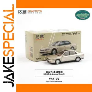 Detailed 1/64 Scale Honda Accord Model