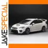 White Subaru WRX STI 2018 1:18 Scale Model