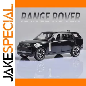 Black 1:24 Land Rover Range Rover Diecast Model