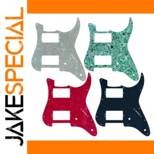 Kiesel D6 HH Custom Guitar Pickguard in 30 Colors