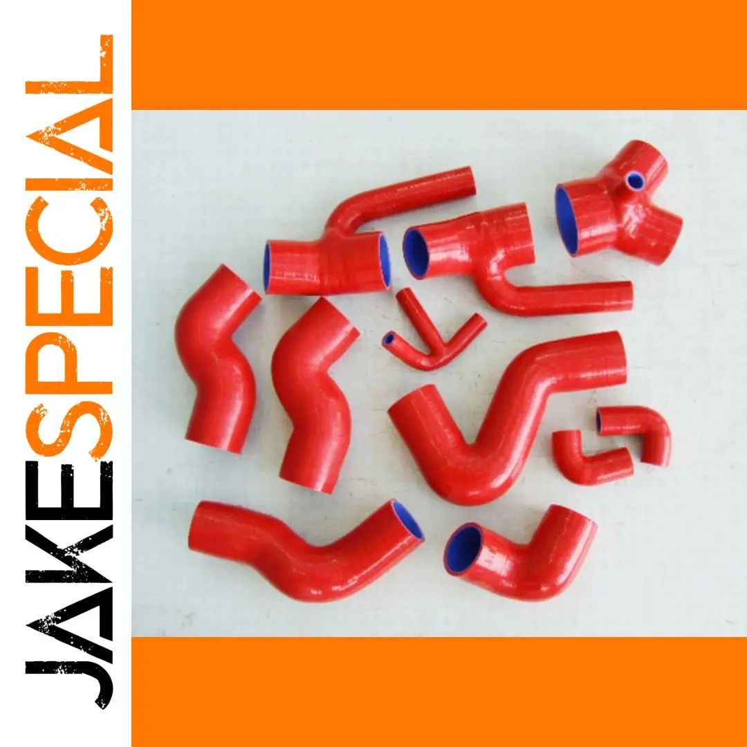 Red Silicone Intercooler Hose for Audi S4 B5 and A6 C5 1 Red Silicone Intercooler Hose for Audi S4 B5 and A6 C5