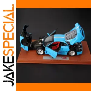 Ferrari F40 1:18 Scale Model in Light Blue