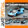 Vivid Blue Lamborghini Huracan STO Diecast Model