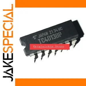 Dual D-Type Flip-Flop IC in DIP14 Package