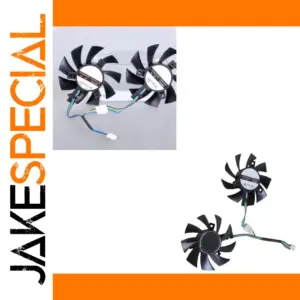 GPU Cooling Fan Pair 75mm Black for GTX1660Ti & RTX2060