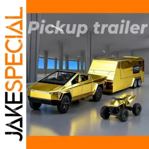 Gold Miniature 1:32 Vehicle Set for Collectors