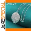 Elegant 925 Sterling Silver Pendant Necklace