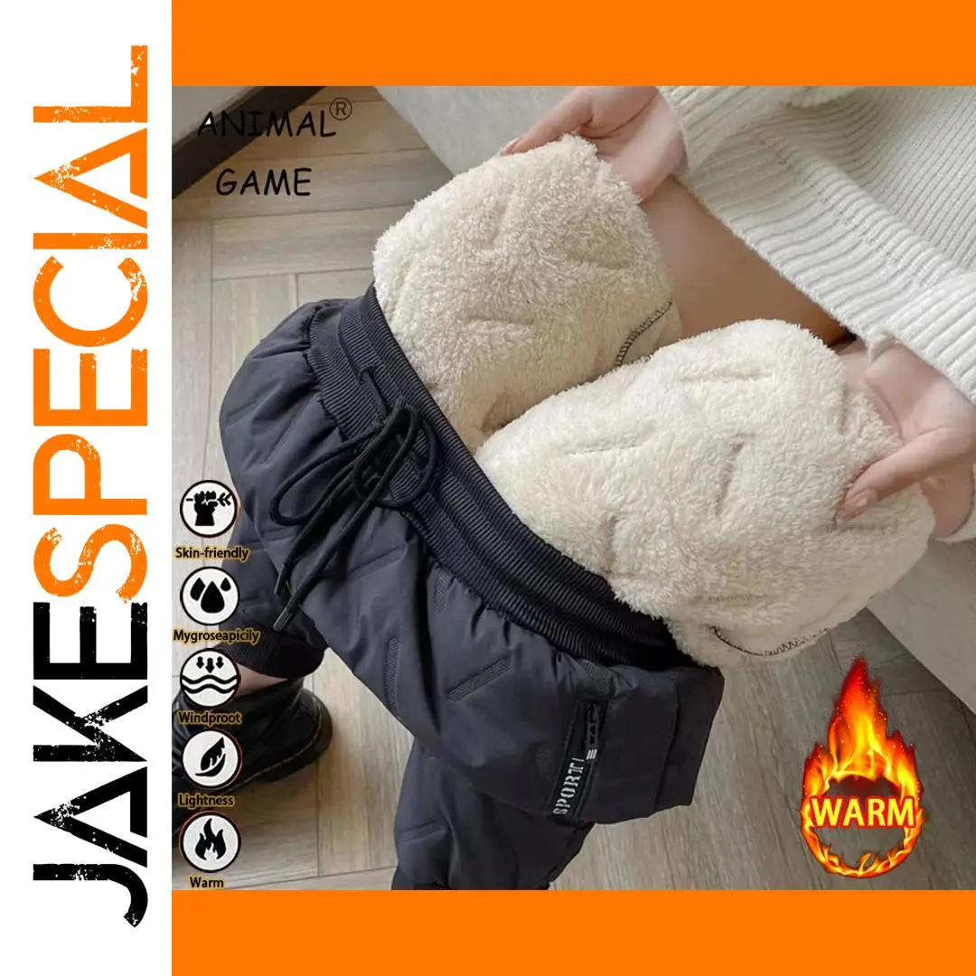 Waterproof Women’s Fleece-Lined Outdoor Sweatpants 1 Waterproof Women’s Fleece-Lined Outdoor Sweatpants