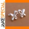 925 Silver Butterfly Earrings for Women