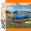 Vivid Blue HO Scale Gondola Car by Evemodel
