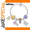 Day of the Dead Sterling Silver Charm Bracelet