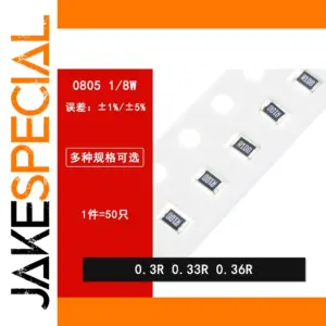 Precision 0805 SMD Resistors Set 0.3Ω-0.36Ω