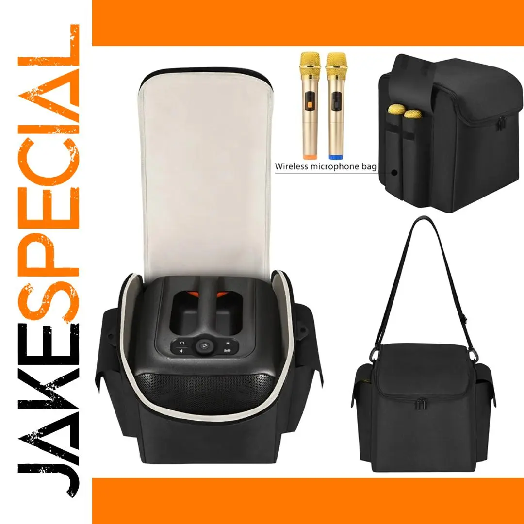 Black Travel Case for JBL PartyBox Encore Essential 1 Black Travel Case for JBL PartyBox Encore Essential