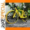 Vibrant Yellow Alloy Mountain Bike Model