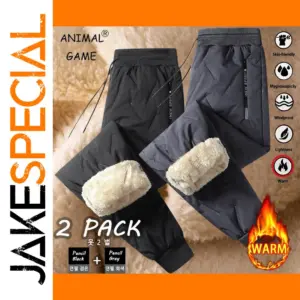 Men's Winter Slim Fit Pants by ANIMAL GAME
