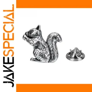 Unisex Squirrel Metal Cufflink in Alloy