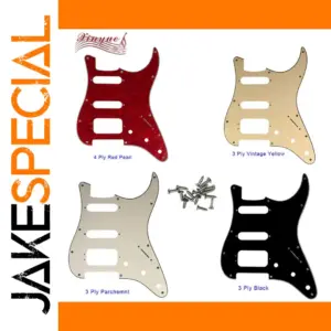 Strat HSS Pickguard for US 72' Guitars