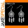 Vintage Sterling Silver Dream Catcher Earrings