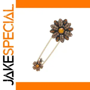 Vintage Style Flower Brooch for Fashion