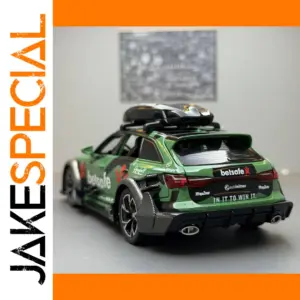 1:32 RS6 Diecast Model in Green or Gray