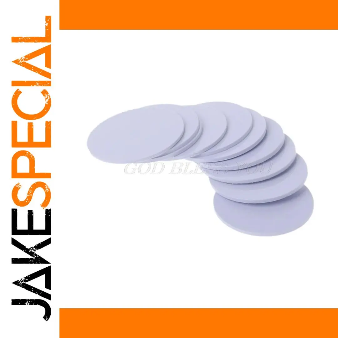 White NFC Stickers Set for Data Sharing 1 White NFC Stickers Set for Data Sharing