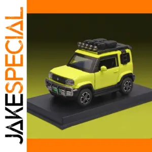 Vibrant Yellow Baojun Yue SUV Diecast Model