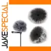Faux Fur Microphone Windscreen for Outdoor Recording