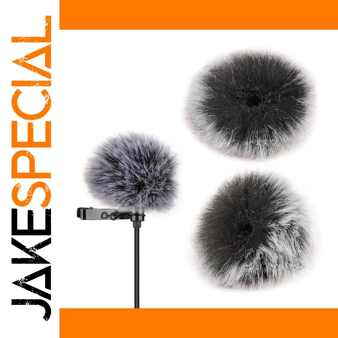 Faux Fur Microphone Windscreen for Outdoor Recording 1 Faux Fur Microphone Windscreen for Outdoor Recording