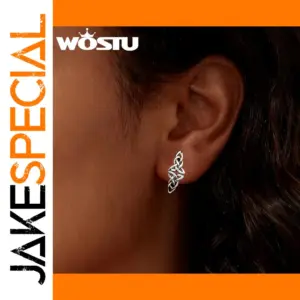 Elegant Celtic Knot Silver Earrings Collection