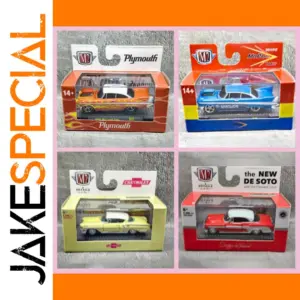 Vintage Car Diecast Model 1/64 Scale