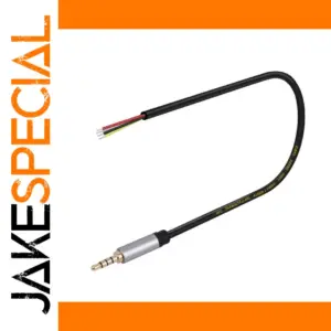 2-Pack 3.5mm Audio Repair Cables with Bare Wires