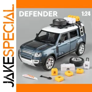 Land Rover Defender 1:24 Scale Diecast Model Blue