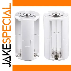 AA to D Battery Converter Adapter