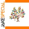Colorful Tree of Life Brooch for All Styles