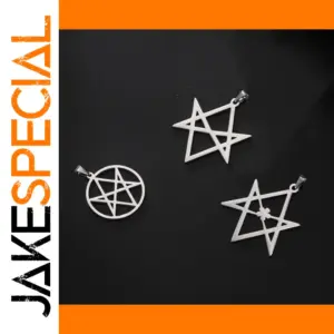 Stainless Steel Unicursal Hexagram Pendant