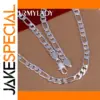 925 Sterling Silver Figaro Chain Necklace for Men & Women