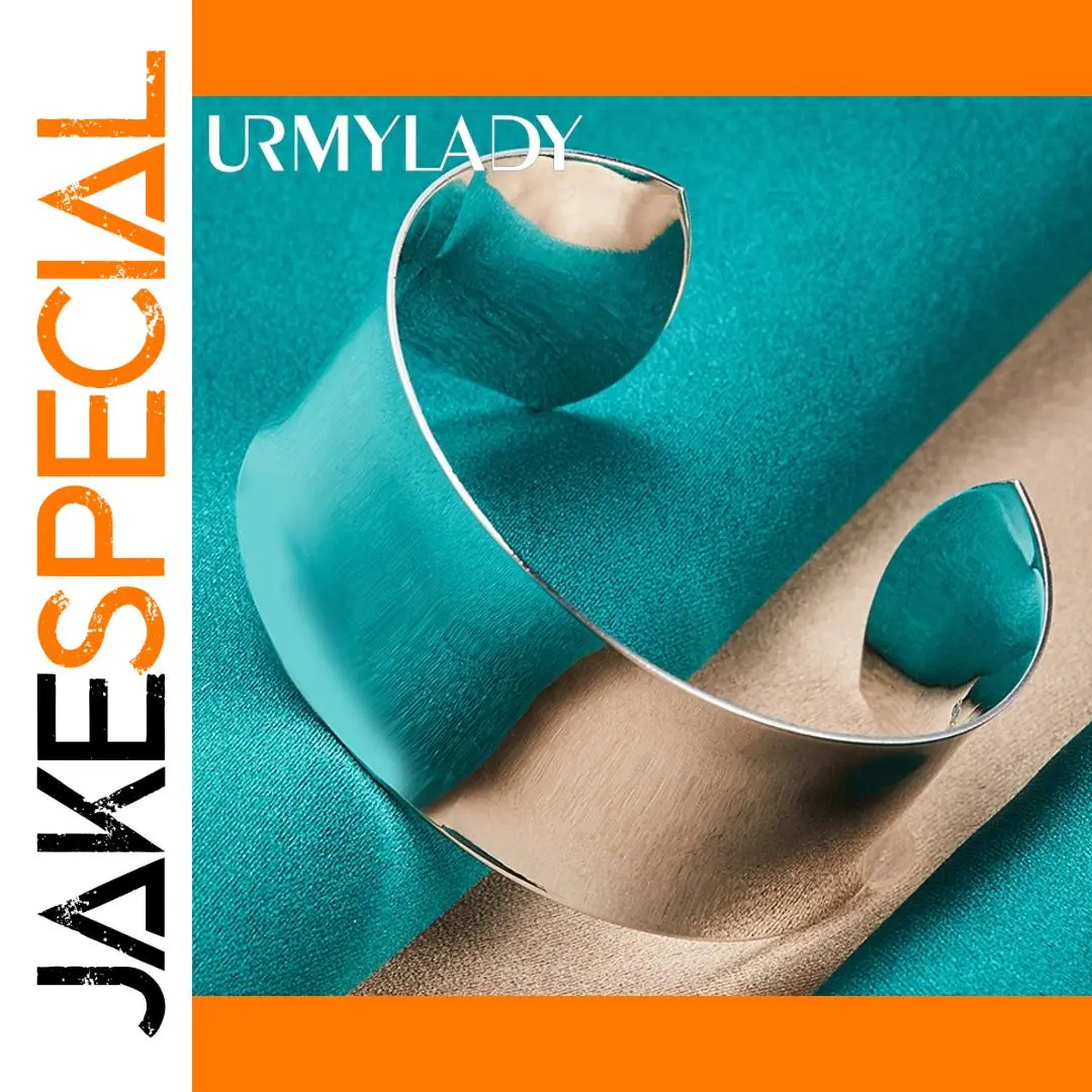 925 Sterling Silver Wide Cuff Bracelet for Women 1 925 Sterling Silver Wide Cuff Bracelet for Women