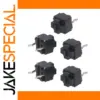 Micro Switch Set for Mouse Replacement 6x6x7.45 mm