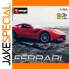 Red Ferrari F12 TDF Diecast Model 1:24 Scale